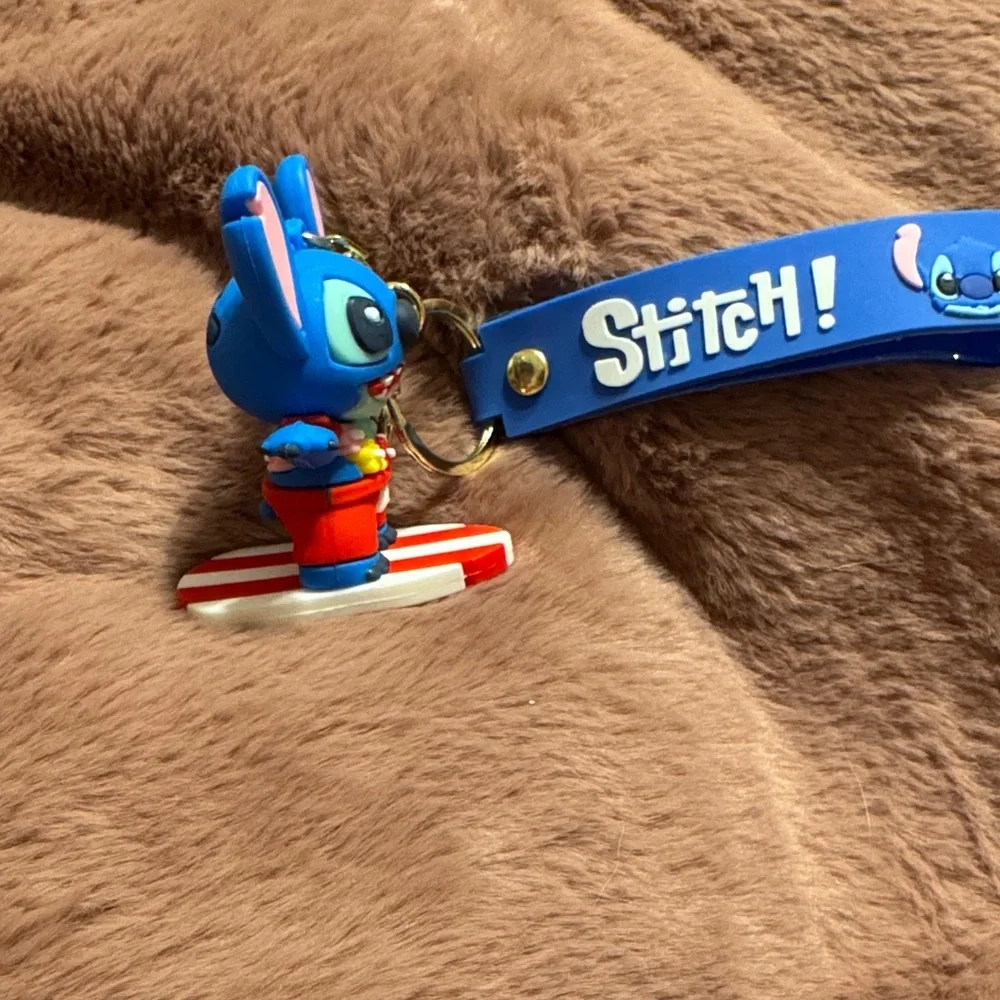 Stitch Blue and Red‎ Kids Keychain